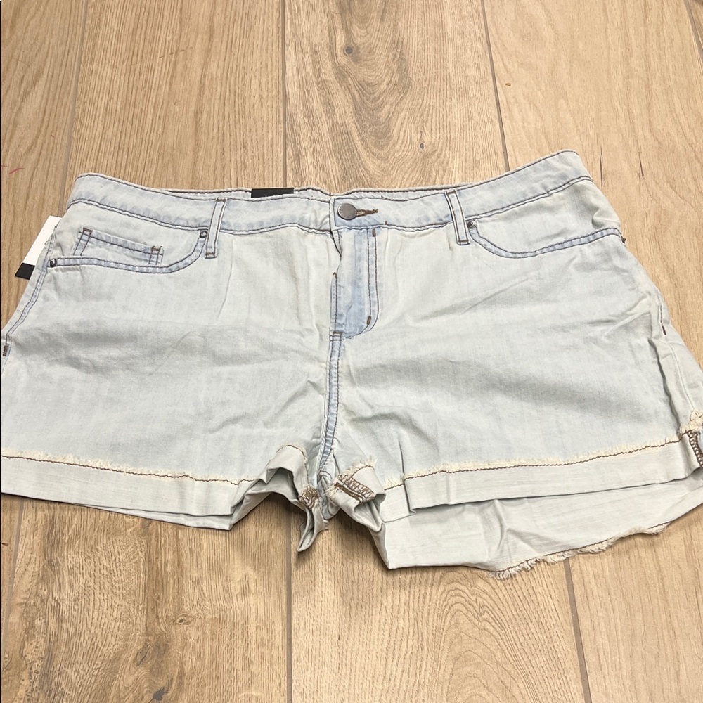 Calvin Klein Jeans Women's Light Blue Denim Shorts‎